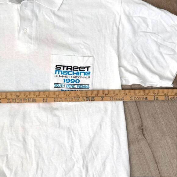 Vintage Street Machines Summer Nationals 1990 Participant Polo Mens XL - Picture 6 of 7